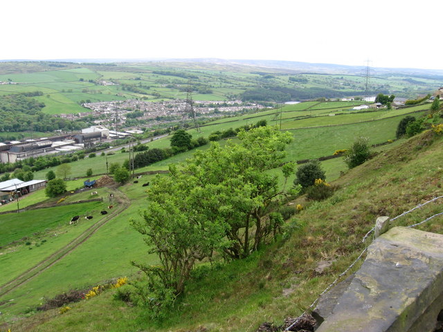 a view across Stocksbridge